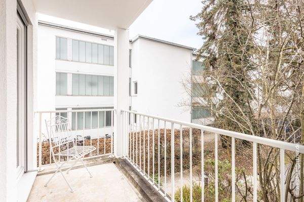 Weitere Ansicht des Balkon