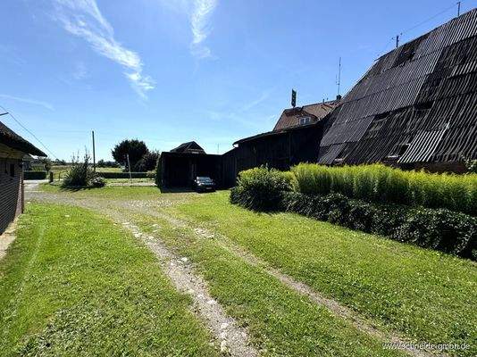 Hoffläche in Richtung Norderquerweg