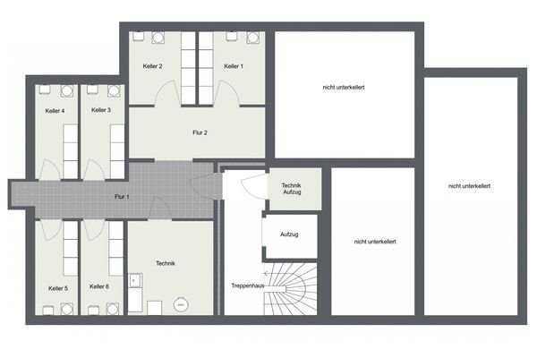 012 - Grundriss Kellergeschoss