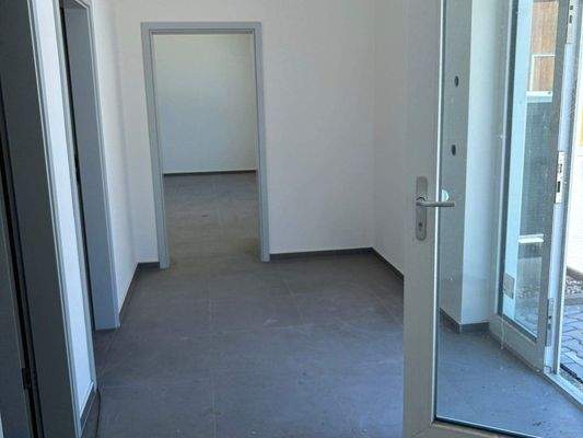 Zugansbereich Bürogebäude