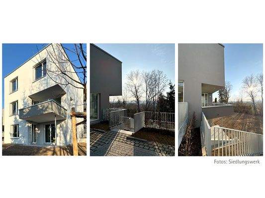 Baufortschritt Haus 6 und 7