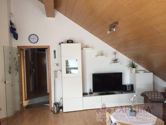 Blick in die schöne Wohnung