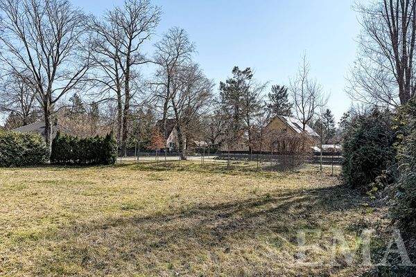 Blick aufs Grundstück