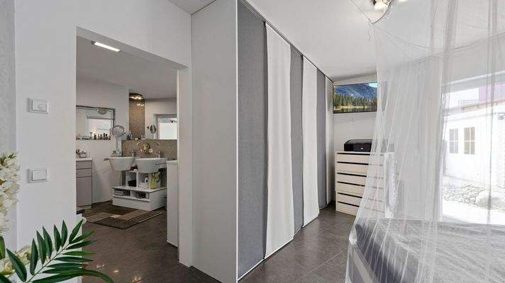 Zugang zum Badezimmer