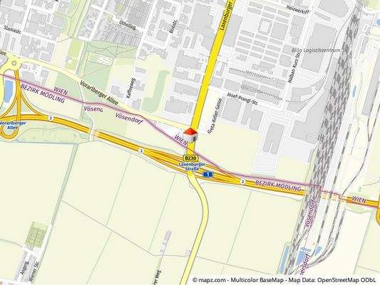 Geolyzer Kartenausschnitt