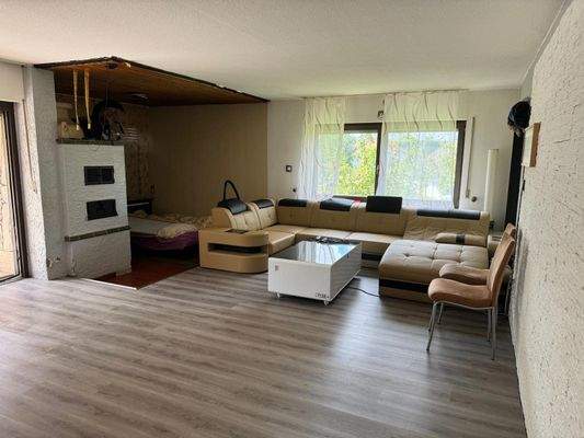 Whg. EG_Wohnen Blick Kamin