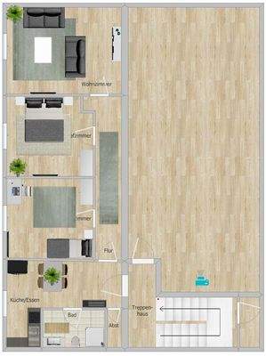 Grundriss Holtestr.87 1OG WE 3