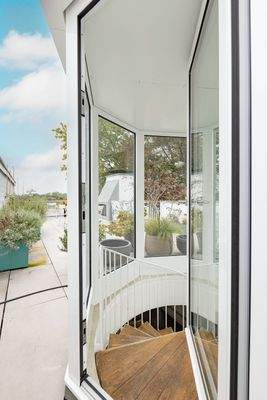 Zugang vom 1. OG zur Dachterrasse im 2. OG