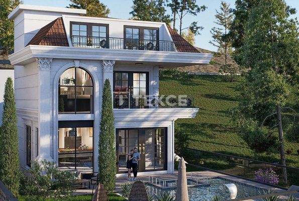 Sea View Villas with Smart Homes Technology in Alanya