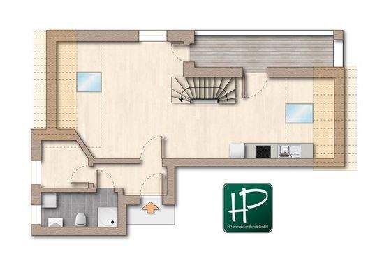 Grundriss Dachgeschoss