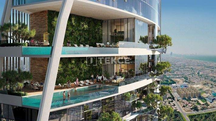 Luxurious Apartments with Private Pools in Damac Safa One Dubai