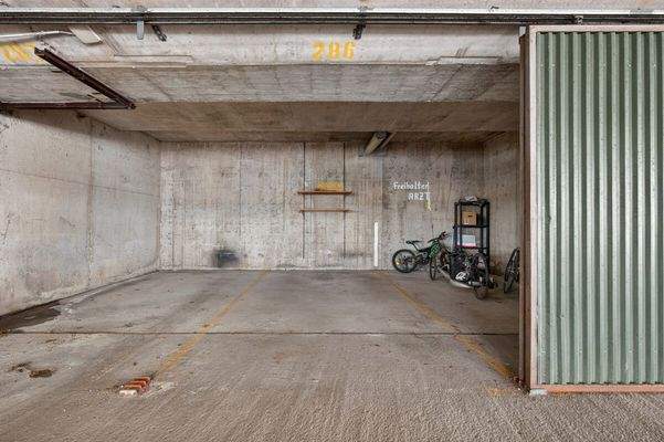 Abschließbare Garage