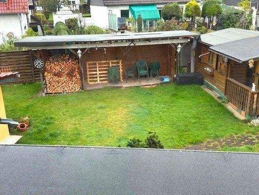 Garten/Gartenhaus/Unterstand Teilansicht