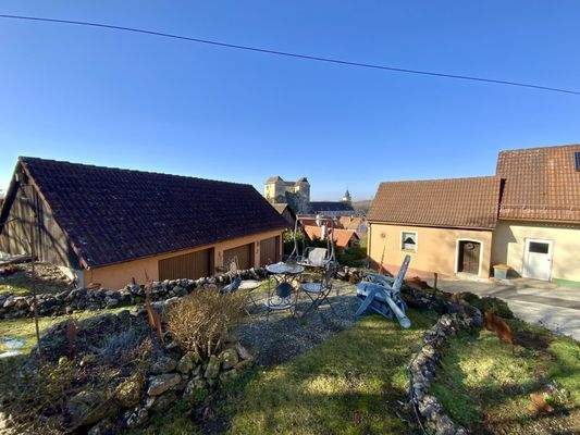 Lieblingsplatz mit Burgblick