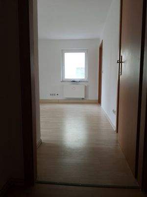 Blick vom Flur in Wohnstube