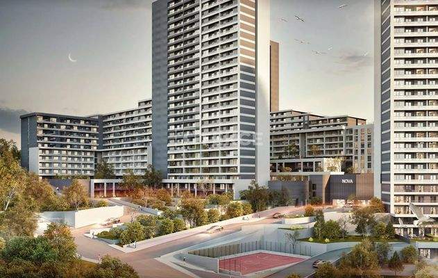 Apartments in Gated Complex with Rich Amenities in Çankaya Ankara