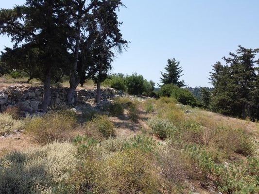 Kreta, Nipos: Grundstück mit atemberaubender Aussicht und Baugenehmigung zu verkaufen