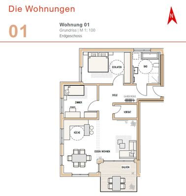 Wohnung Nr. 1