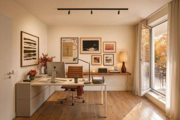 Arbeitszimmer Herbst