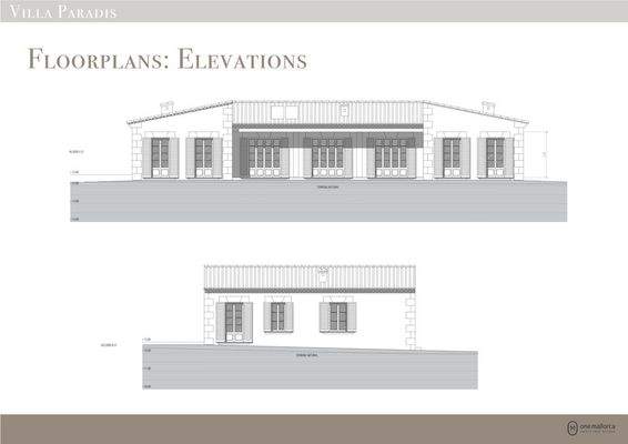  Floor plan elevaciones