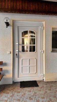 Eingang Ferienwohnung im Nebengebäude