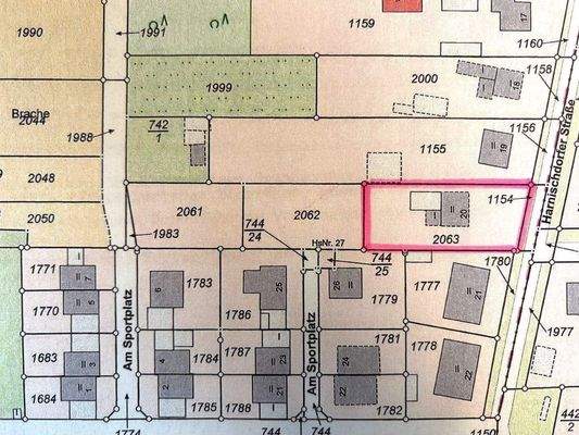 Auszug Liegenschaftsregister 