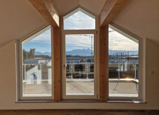 Dachterrasse und Aussicht