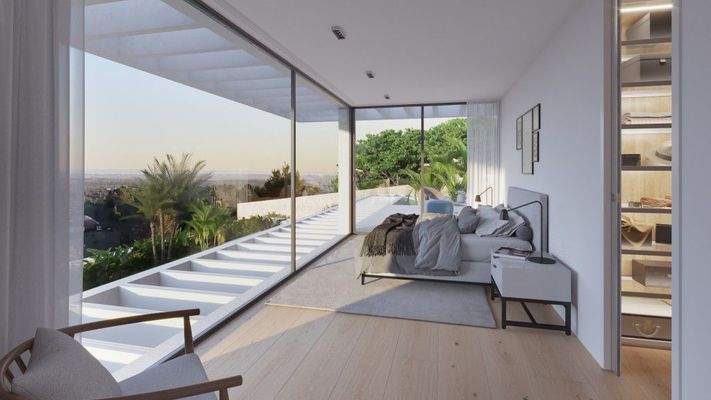 Baugrundstück mit Projekt und Lizenz zu verkaufen in Sa Coma, Bunyola, Mallorca