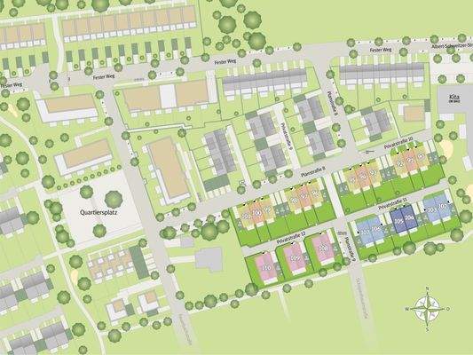 Leverkusen - Zuckerberg EFH 1BA - Lageplan