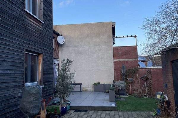 Ansicht vom Nachbarn aus