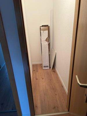 Blick in den Abstellraum