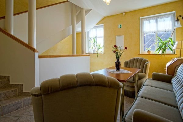 Treppenhaus im Obergeschoss