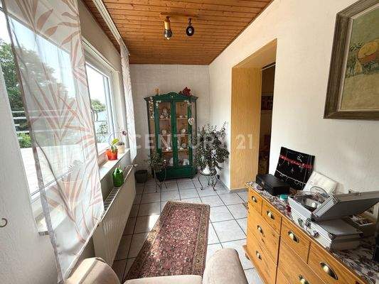 Anbau mit Blick über die Terrasse