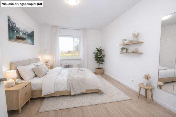 Visualisierung Schlafzimmer (KI)