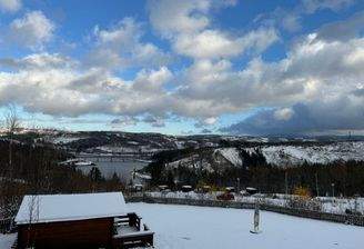Freier Ausblick vom Garten und Balkon!