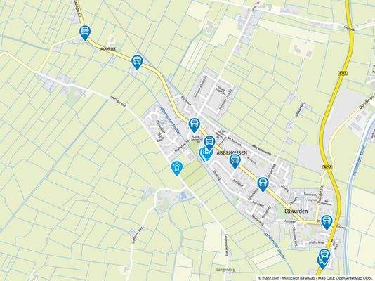 Geolyzer Kartenausschnitt