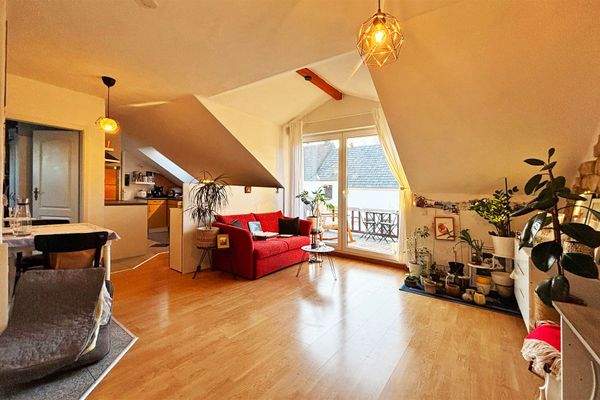 helle, ca. 50 m² große Wohnung