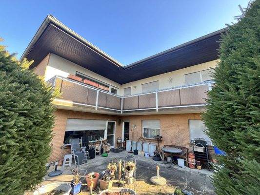 Ansicht Terrasse/Balkon