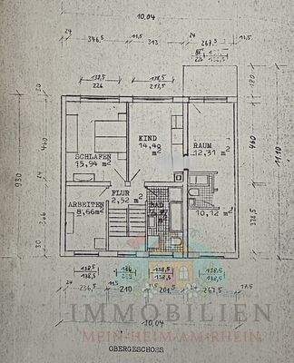 Grundriss 1.Obergeschoss