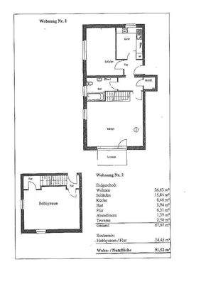 Wohnflächenberechnung