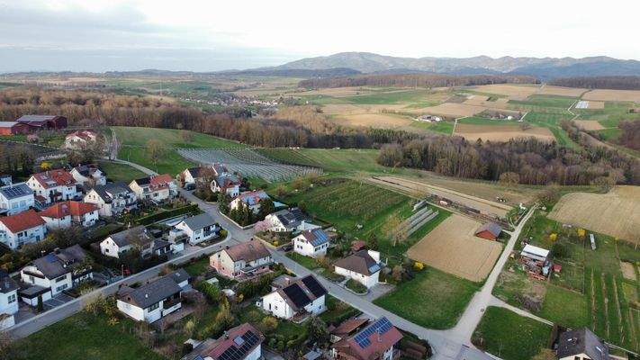 Blick über Huttingen/ Umgebung