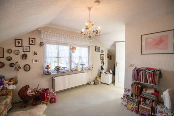 Kinderzimmer im Dachgeschoss