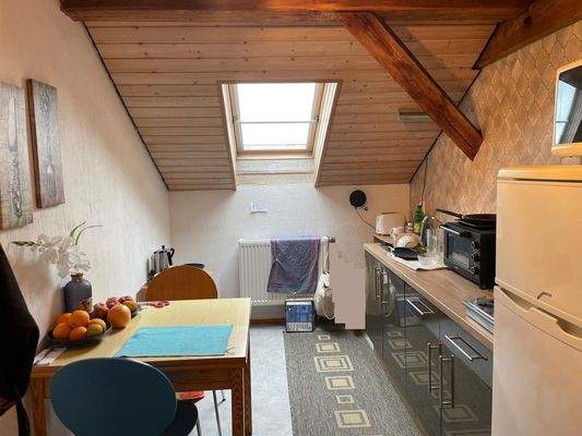 Küche WG im Dachgeschoss