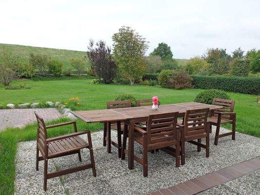 Sitzgruppe auf der Terrasse