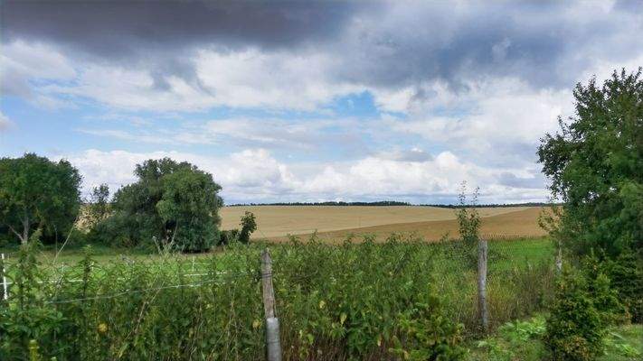 Ausblick vom Grundstück