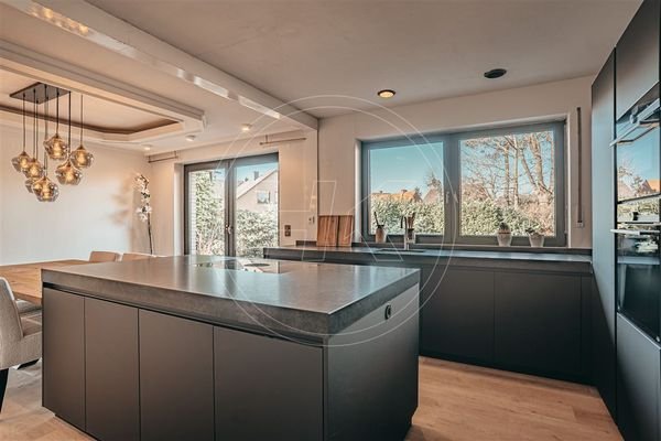 Kochinsel und modernes Design