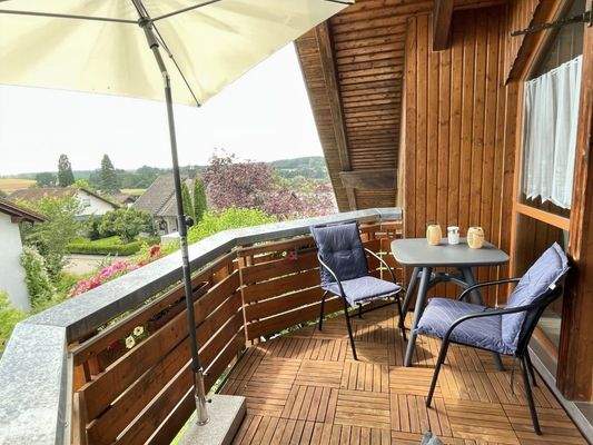 Balkon mit Weitsicht