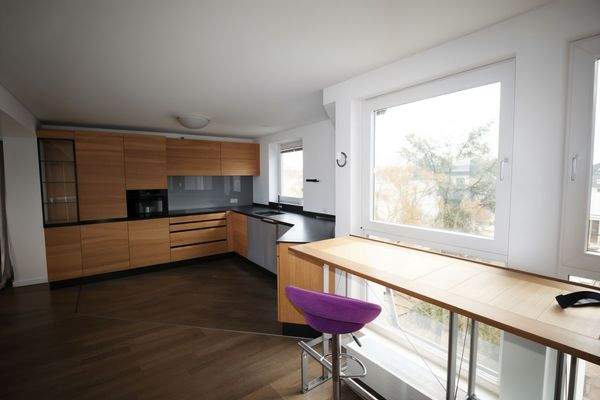 offene Küche mit Essplatz