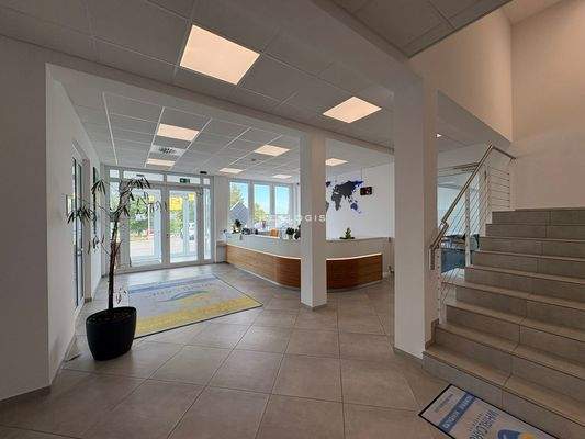 Innenansicht Empfang