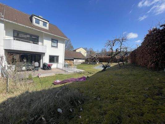 Süd-West Ansicht mit Terrasse